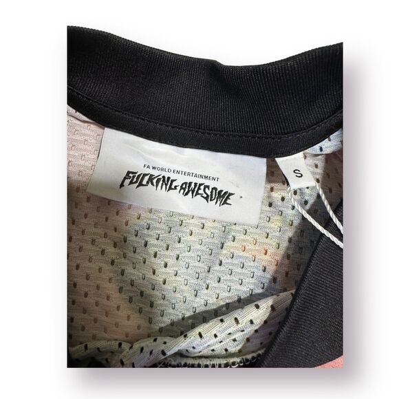 F*cking‎ Awesome Kevin Bradley Ganesh Moto Long Sleeve Mesh Shirt All Over Print - Picture 4 of 6